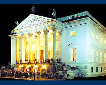 Das königliche Opernhaus in Berlin
