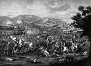 Der Tod des Prinzen Louis Ferdinand von Preuen in dem Gefecht bei Saalfeld, am 10. Oktober 1806