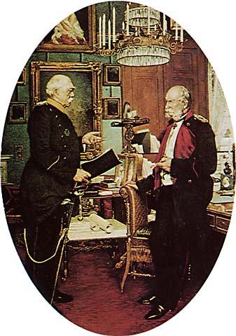 Fürst Bismarck bei König Wilhelm I