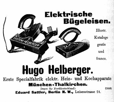 Elektrische Bügeleisen