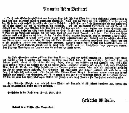An meine lieben Berliner!
