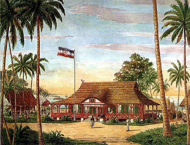 Kaiserliches Postamt für Friedrich-Wilhelms-Hafen in Deutsch-Neuguinea