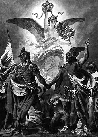 Allegorie auf das Deutsche Kaisertum