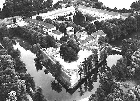 Zitadelle Spandau - Luftansicht von 1966