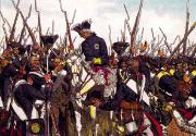 Das Regiment Bernburg nach dem Sieg bei Liegnitz