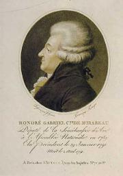 Mirabeau (Honoré Gabriel Graf de Riqueti)