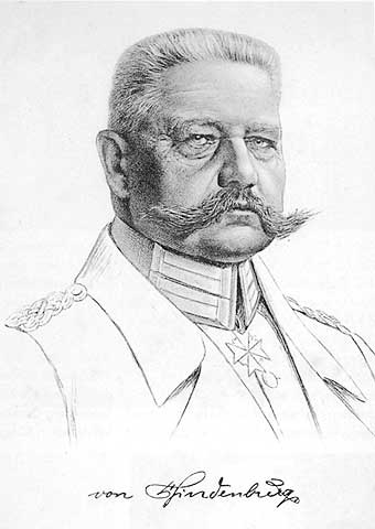 Paul von Beneckendorff und von Hindenburg