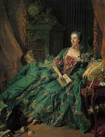 Marquise de Pompadour, Favoritin des Königs von Frankreich