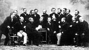 Die Postkonferenz in Karlsruhe im Jahr 1865