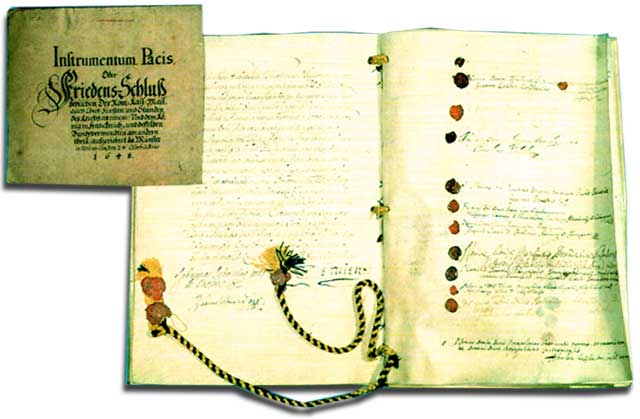 Westfälischer Friede, Friedenstraktat von Münster vom 24.Oktober 1648