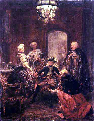 Friedrich der Große und die Tänzerin Barbarina