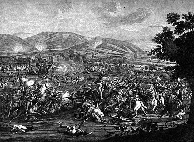 Der Tod des Prinzen Louis Ferdinand von Preußen in dem Gefecht bei Saalfeld, am 10. Oktober 1806
