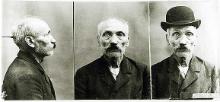 Wilhelm Voigt ( Fotos aus seiner Strafvollzugsakte )