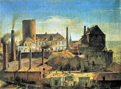 Die Harkort'sche Maschinenfabrik auf der Burg Wetter a.d. Ruhr