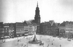 Der Altmarkt in Dresden vor 1945