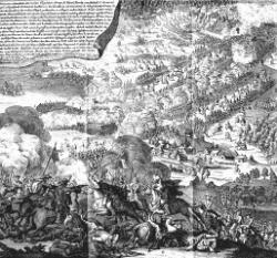 Die Schlacht bei Leuthen am 5. Dezember 1757