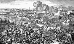 Die Schlacht bei Mollwitz am 10. April 1741