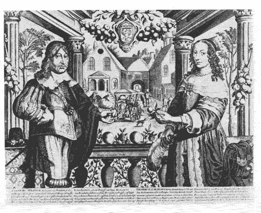 Friedrich Wilhelm von Brandenburg und Louise Henriette von Oranien