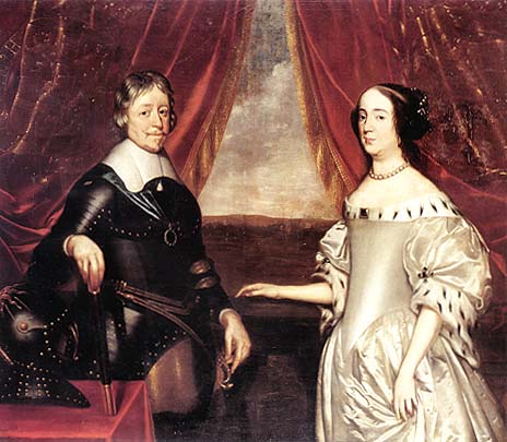 Prinz Friedrich Heinrich von Oranien mit seiner Gemahlin Amalia von Solms