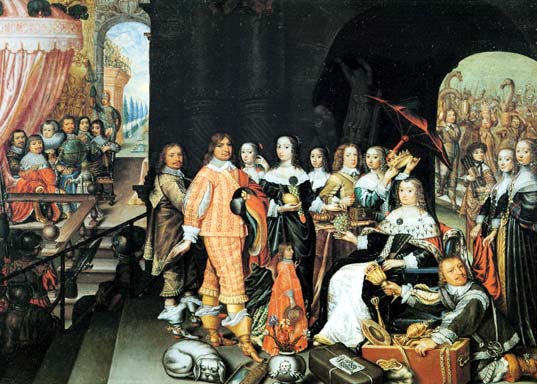 Verherrlichung der Kurfürstinwitwe Elisabeth Charlotte von Brandenburg