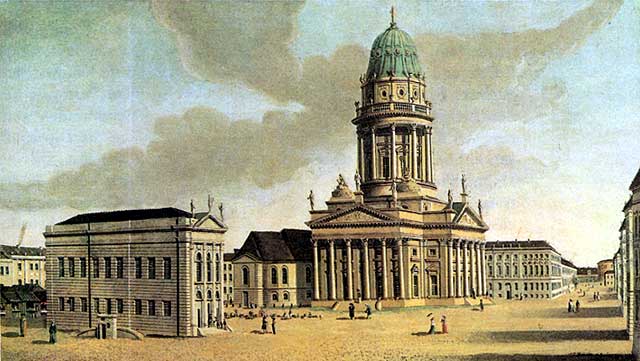 Gendarmenmarkt mit französischem Dom