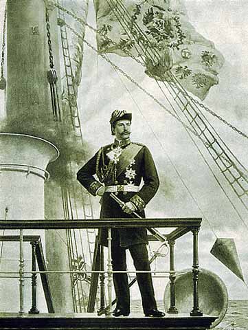 Wilhelm II. als Marinekommandant