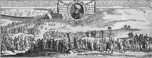 Der Einzug des Türckischen Gesandten Achmet Effendi zu Berlin, d.9.Nov.1763