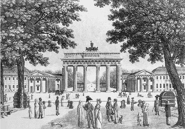 Das Brandenburger Tor zu Berlin