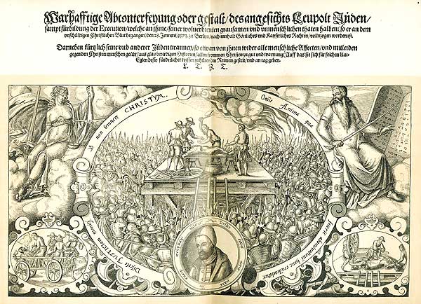 Die Hinrichtung des Münzmeisters Lippold am 28. Januar 1573 zu Berlin