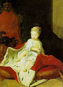 Wilhelmine von Bayreuth als Kind