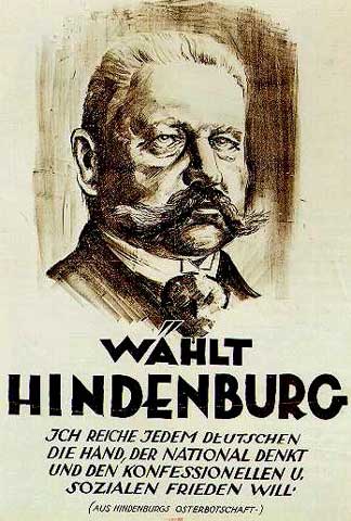 Wahlplakat der Deutsch-Nationalen