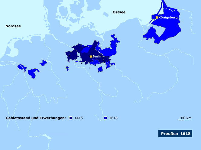 Preuen im Jahre 1618