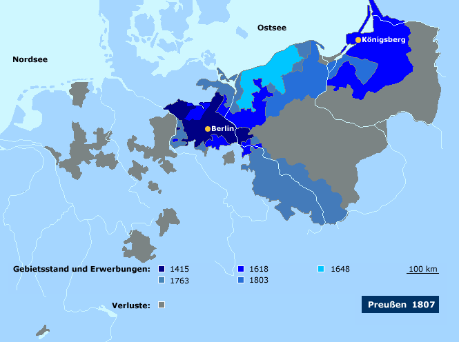 Preußen im Jahre 1807
