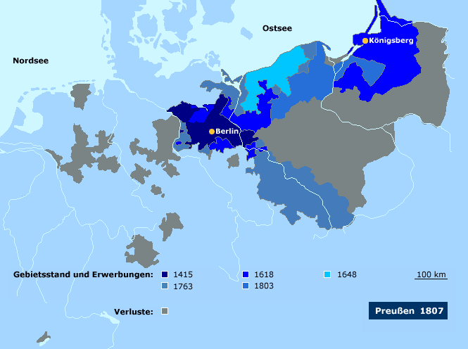 Preuen im Jahre 1807